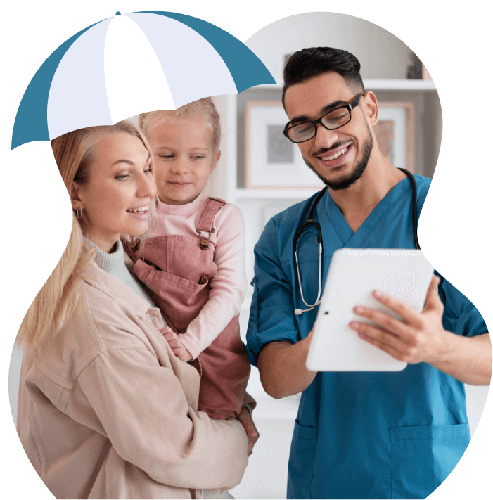 Request personalized health insurance assistance